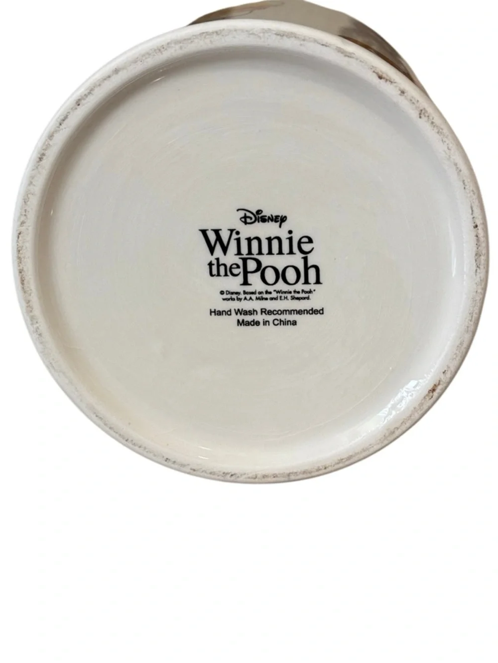 Disney Winnie the Pooh Fall Cookie Jar Pumpkin Lid Piglet Tigger Decor
